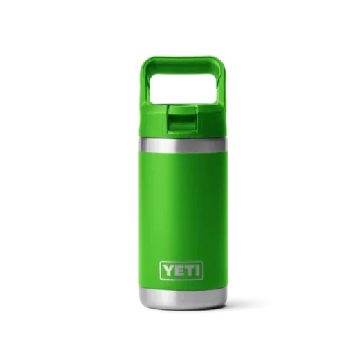 Yeti Rambler Bottle with Straw Cap Junior 12 oz Canopy Green