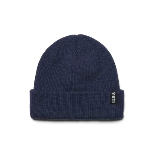 Yeti Logo Badge Beanie Navy