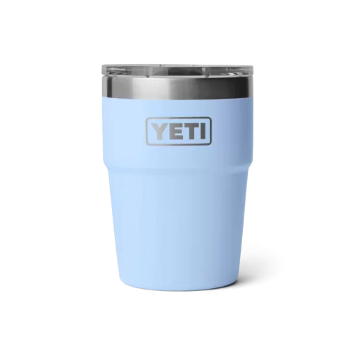 Yeti 16 oz Stackable Tumbler w/ Magslider lid Big Sky Blue