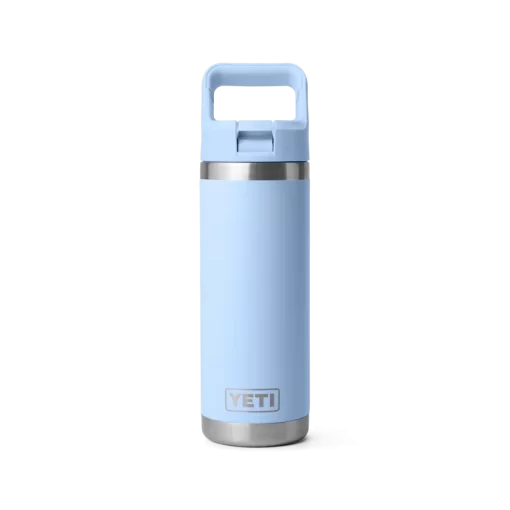 Yeti 18 oz Bottle w/ Straw Cap Big Sky Blue