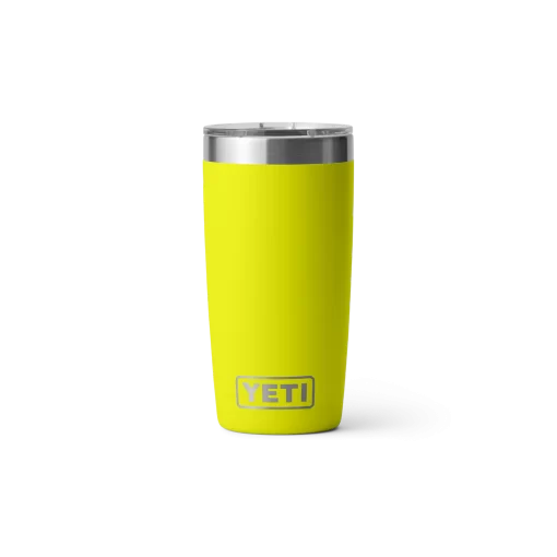 Yeti Rambler 10 oz Tumbler w/ Magslider lid Firefly Yellow