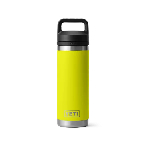 Yeti Rambler 18 oz Bottle w/ chug cap Firefly Yellow