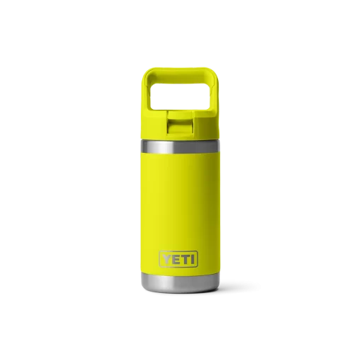 Yeti Rambler Junior 12 oz Bottle w/ Straw Cap Firefly Yellow