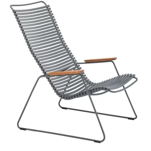 Houe - Click Outdoor Lounge Chair with Armrests