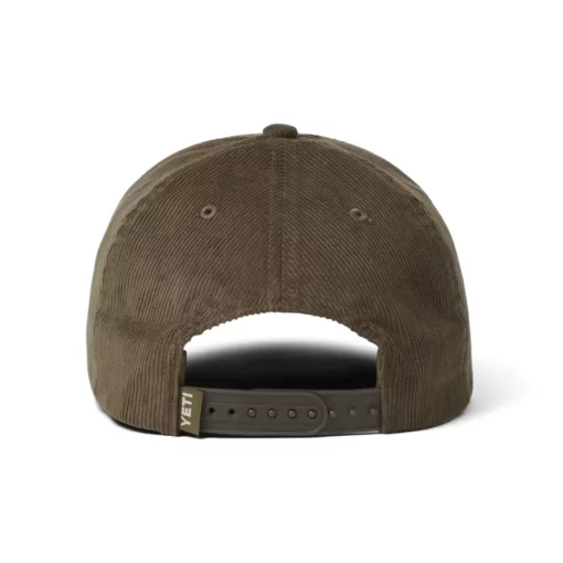 Yeti Wetlands Corduroy Snapback Hat Brown