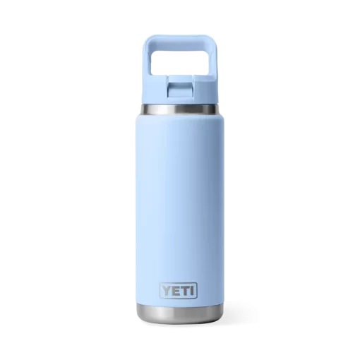 Yeti 26 oz Bottle w/ Straw Cap Big Sky Blue