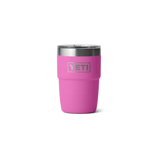 Yeti Rambler Tumbler 8 oz Stackable Cup Wildflower Fuchsia