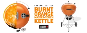 Weber 57cm Kettle Master Touch Burnt Orange