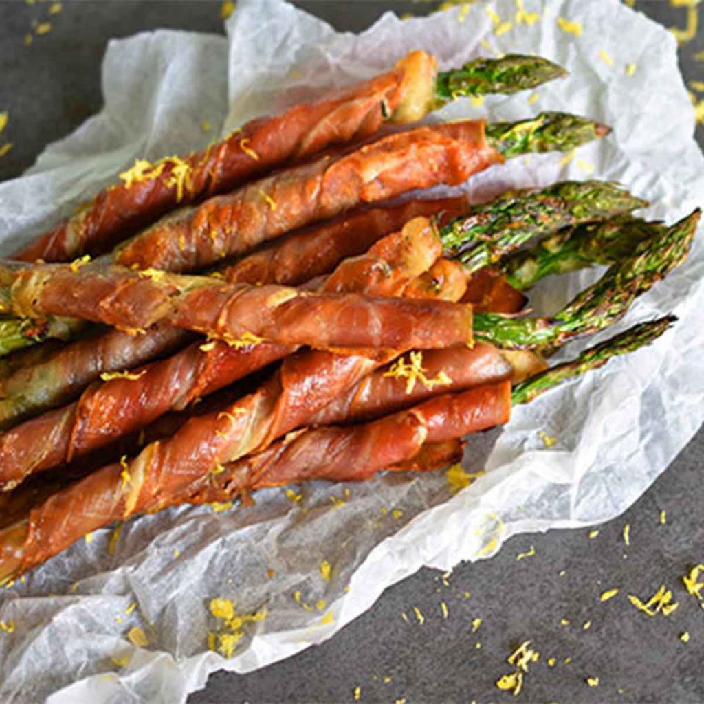 Prosciutto-wrapped-asparagus