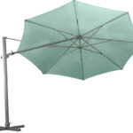 Shelta Regis Cantilever Umbrella Collection - Boulder Green, 350cm Octagonal