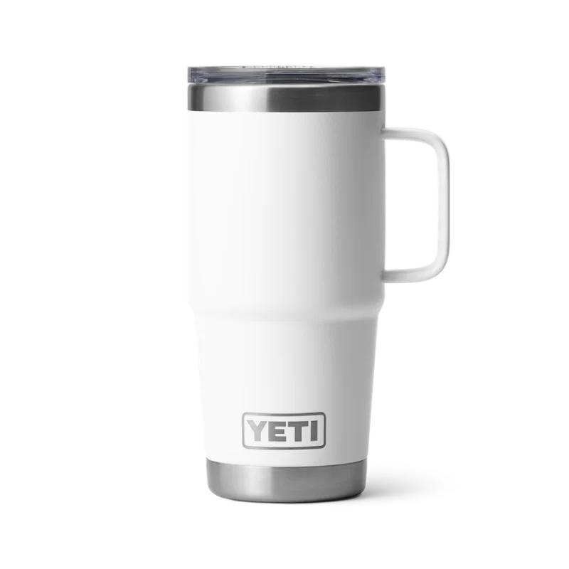 Yeti Rambler 20 oz Travel Mug White