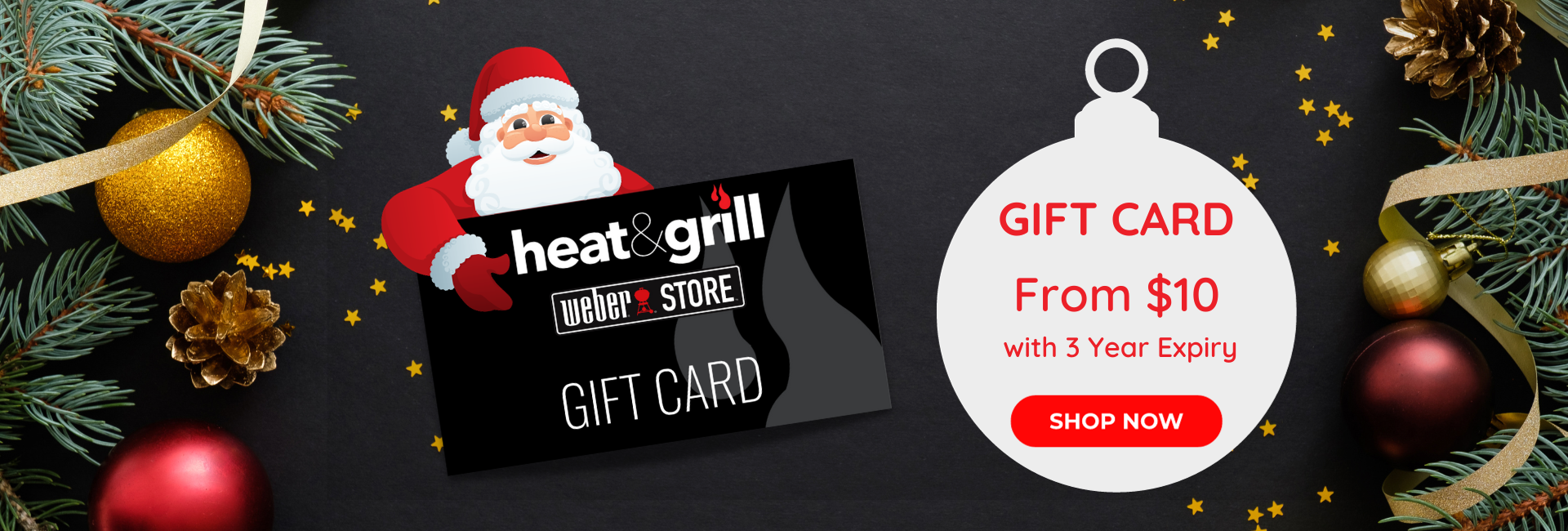 Gift card banner