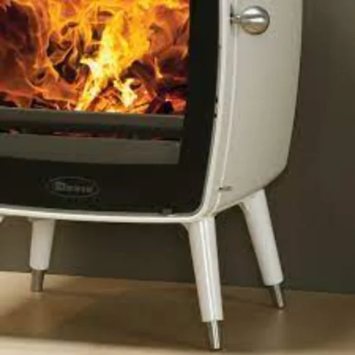 Dovre - Wood Heater - Free Standing - Vintage 50 - White (Enamelled) - 5.8kW - up to 150m2 - Image 2