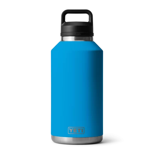 Yeti Rambler 64 oz Bottle with Chug Cap Big Wave Blue